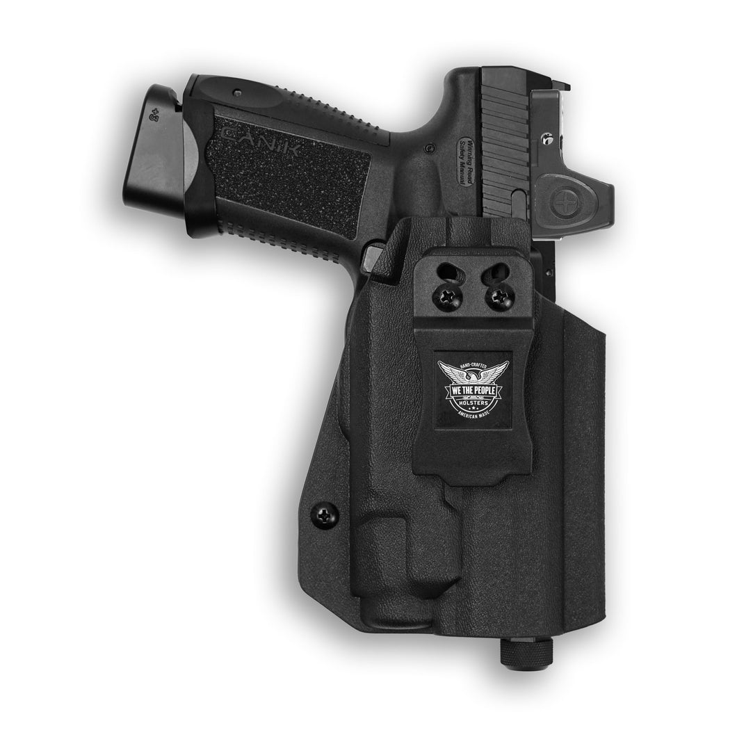 Canik TP9 Elite Combat Executive with Streamlight TLR-7/7A/7X Light Red Dot Optic Cut IWB Holster