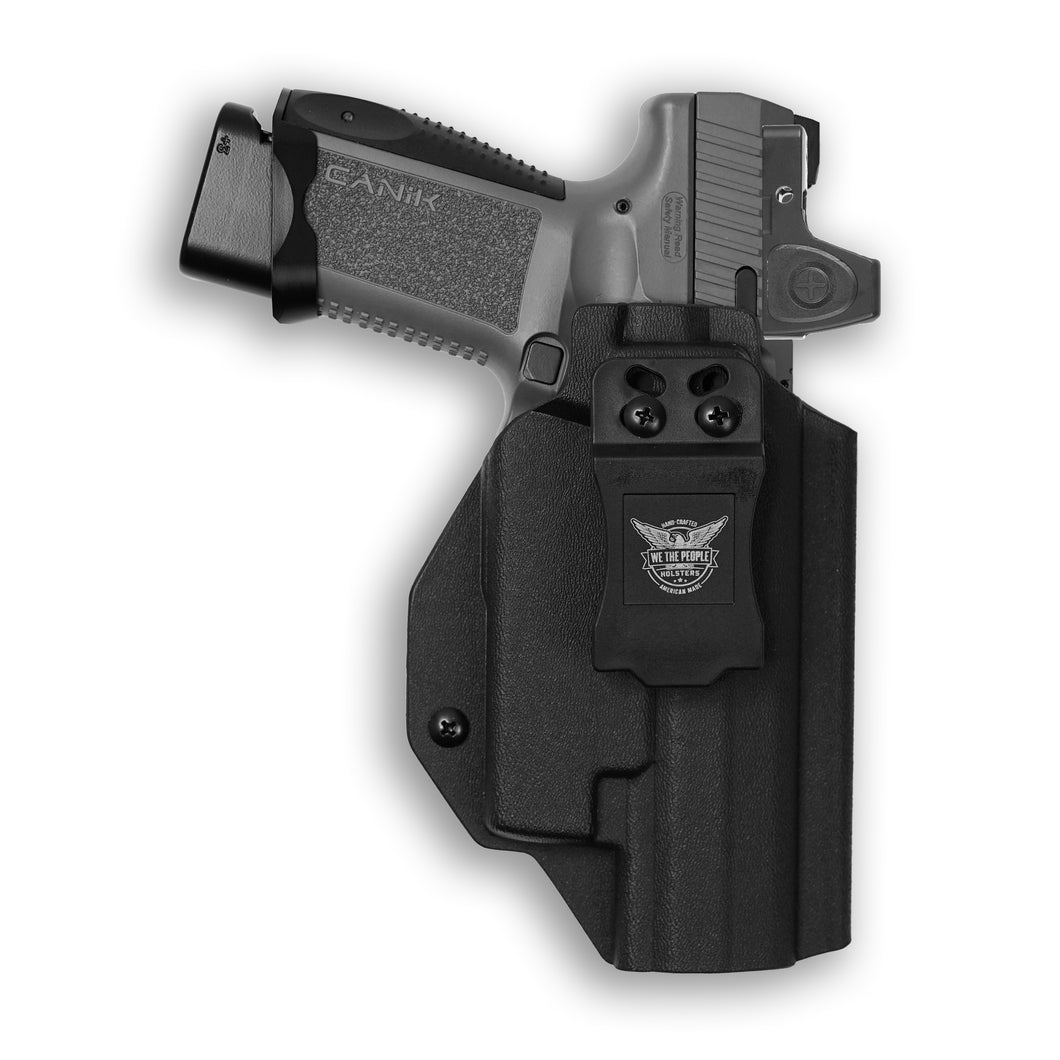 Canik TP9 Elite Combat Executive with Olight Baldr RL Mini Red Dot Optic Cut IWB Holster