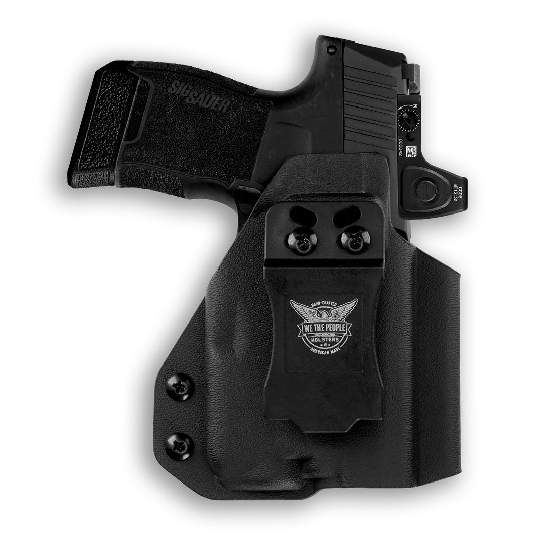 Sig Sauer P365X with Streamlight TLR-6 Light/Laser Red Dot Optic Cut IWB Holster