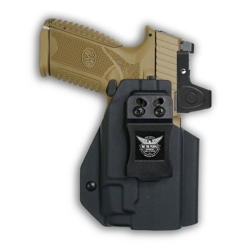 FN 509 Midsize Tactical with Streamlight TLR-7/7A/7X Light Red Dot Optic Cut IWB Holster