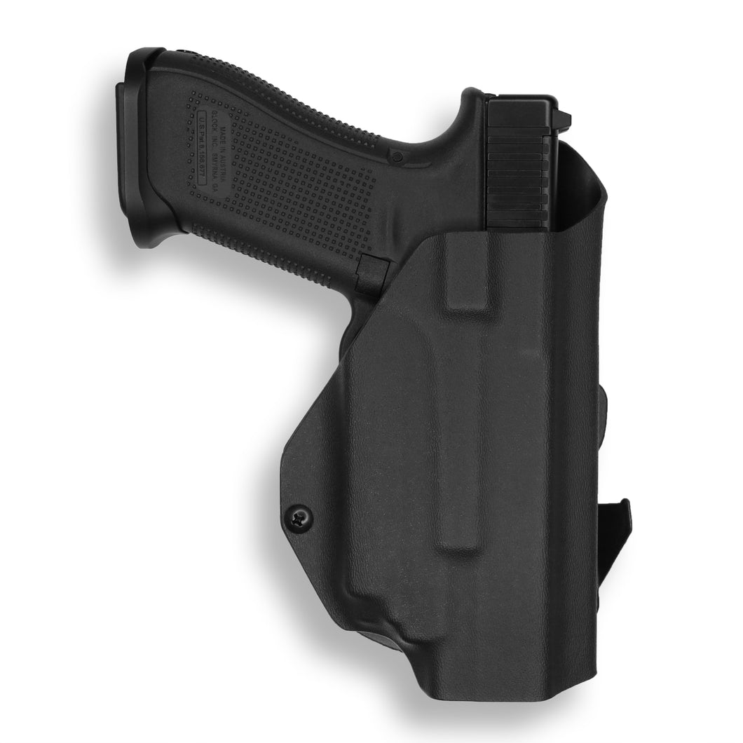 Glock 49 with Olight PL-Mini 2 Valkyrie OWB Holster