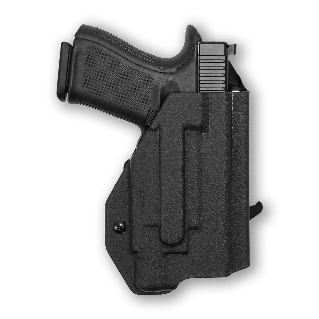 Glock 45 with Streamlight TLR-3 Light OWB Holster