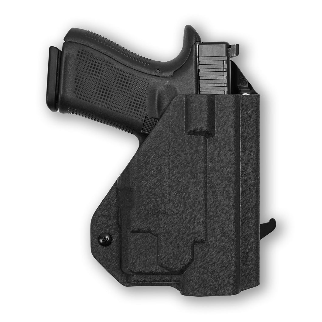 Glock 44 with Solofish SL-1091 Light OWB Holster