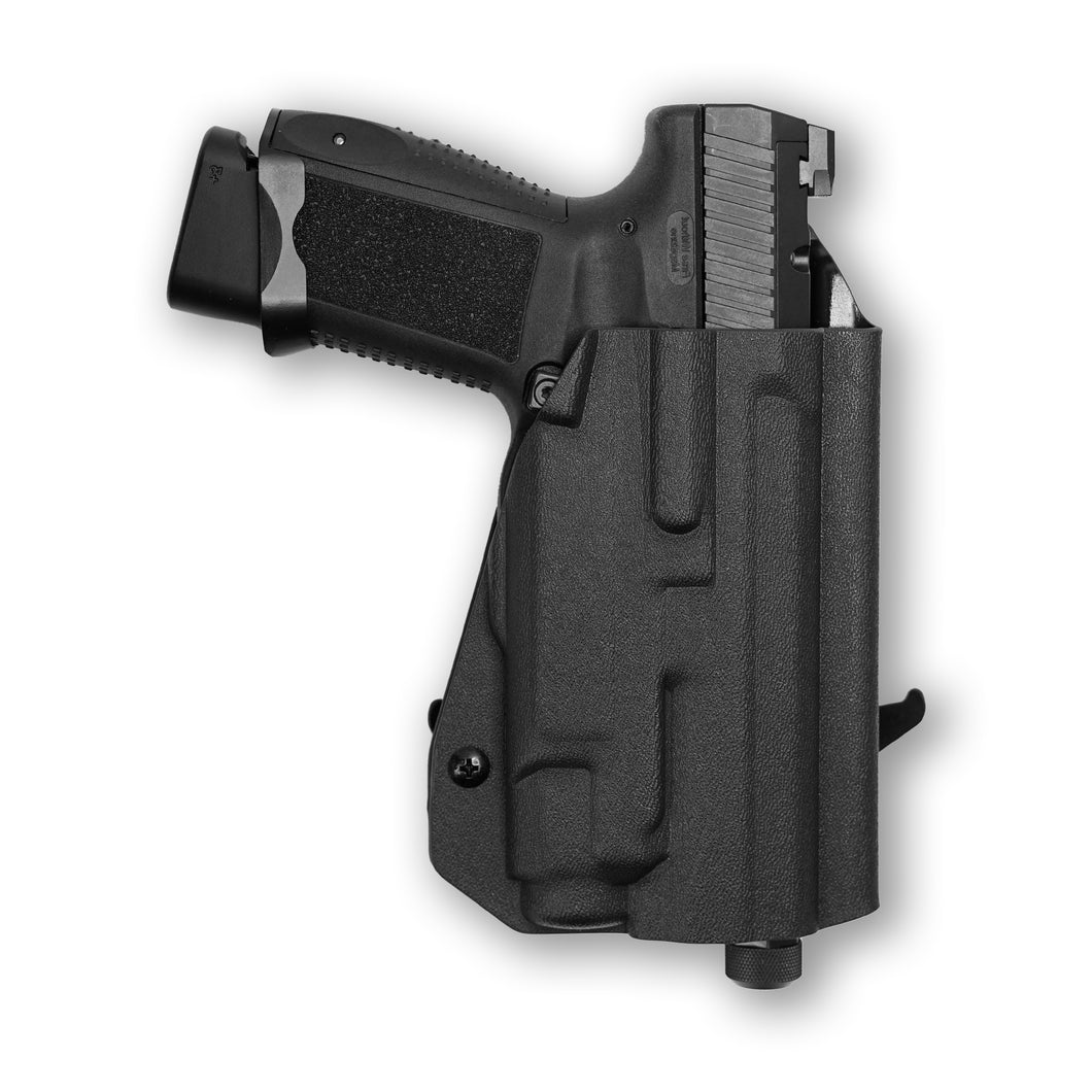 Canik TP9 Elite Combat with Streamlight TLR-7/7A/7X Light OWB Holster