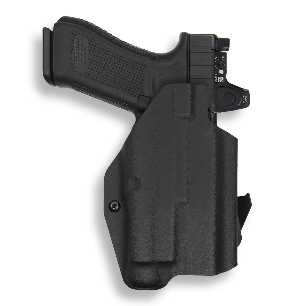 Glock 22 Gen 1-4 MOS with Streamlight TLR-1/1S/HL Light Red Dot Optic Cut OWB Holster