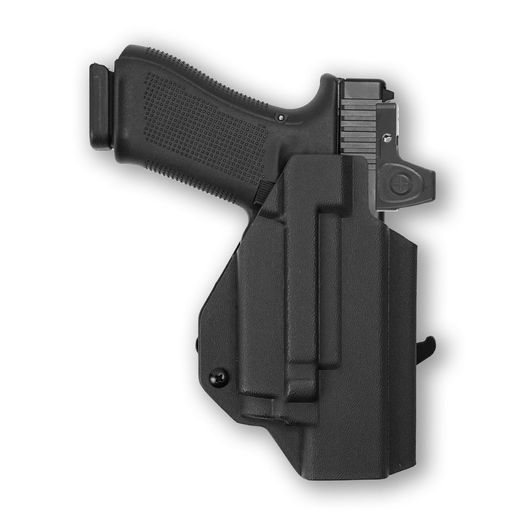 Glock 31 MOS with Olight Baldr RL Mini Red Dot Optic Cut OWB Holster