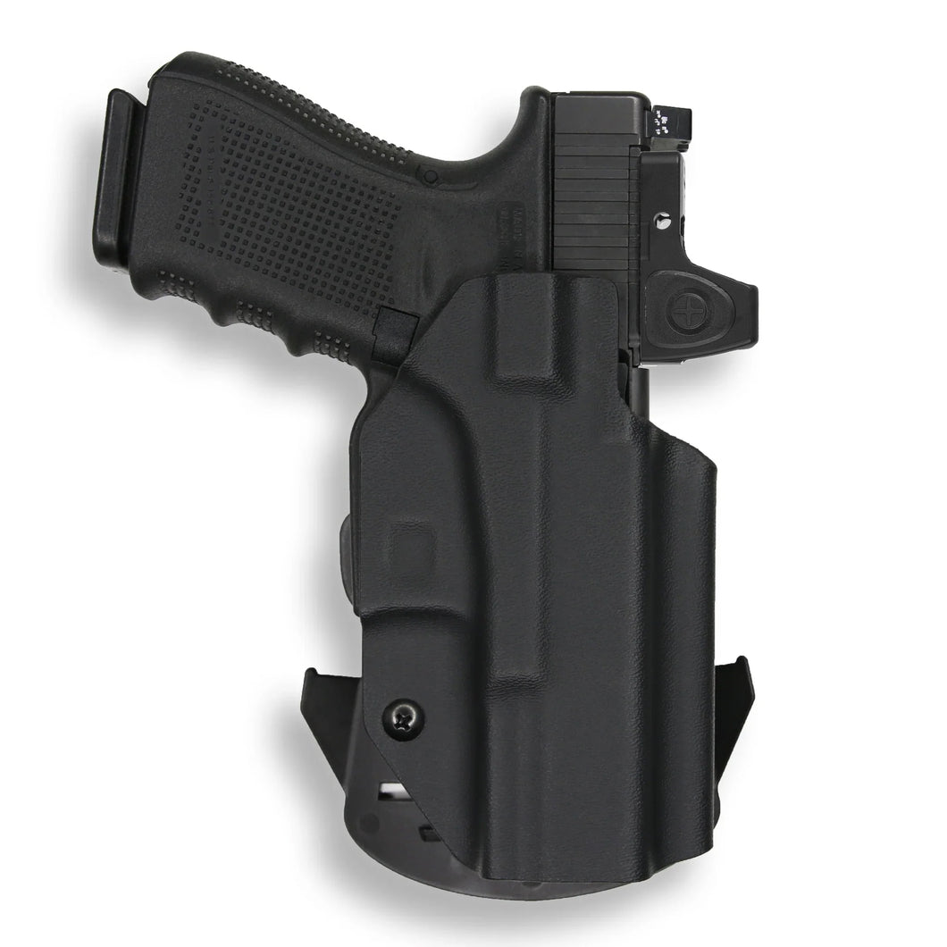 Glock 23 Gen 1-4 MOS Red Dot Optic Cut OWB Holster