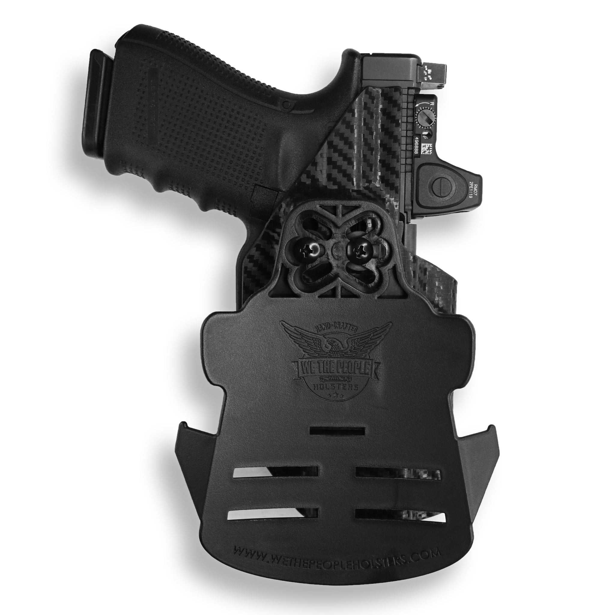 Sig Sauer P320-M17 Full Size 9MM/.40SW Manual Safety with Surefire X300U-A  Light Red Dot Optic Cut OWB Holster