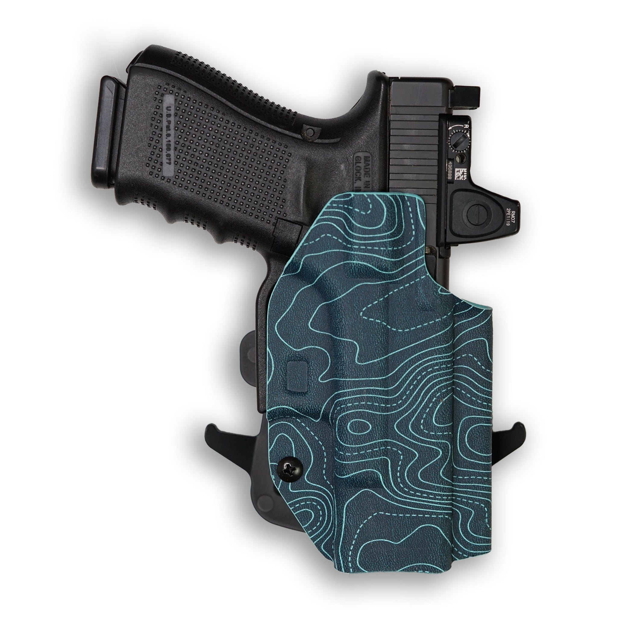 Sig Sauer P320-M17 Full Size 9MM/.40SW Manual Safety with Surefire X300U-A  Light Red Dot Optic Cut OWB Holster