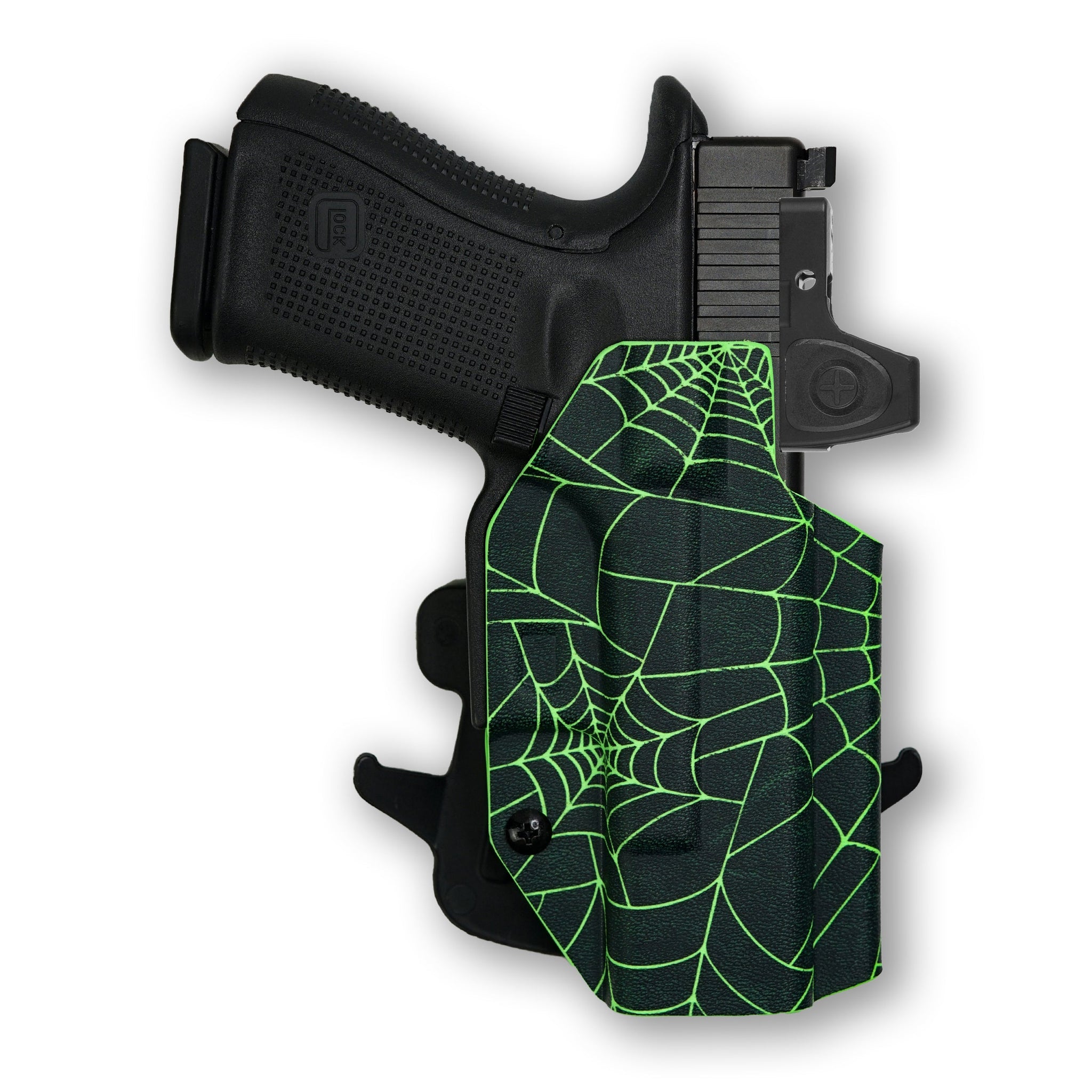 Glock 22 Gen 5 MOS with Surefire X300U-A Light Red Dot Optic Cut OWB H