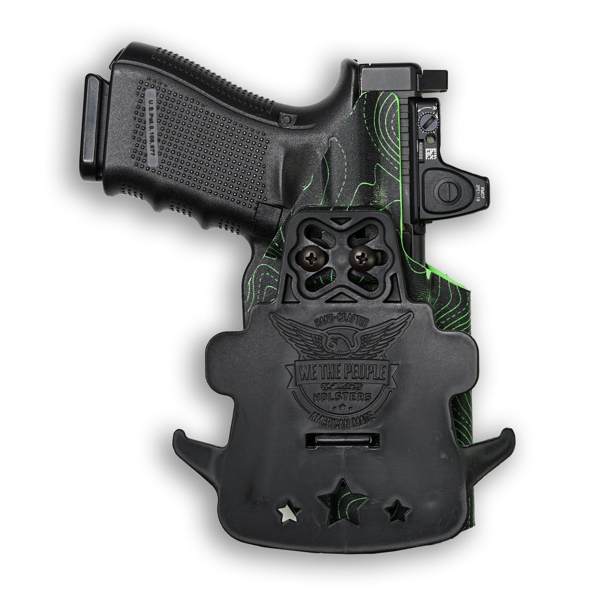 Sig Sauer P320-M17 Full Size 9MM/.40SW Manual Safety with Surefire X300U-A  Light Red Dot Optic Cut OWB Holster