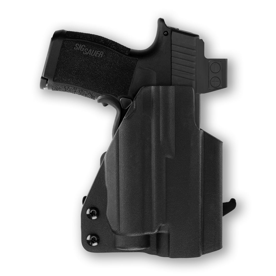 Sig Sauer P365 XL Spectre with Foxtrot365XR Light Red Dot Optic Cut OWB Holster
