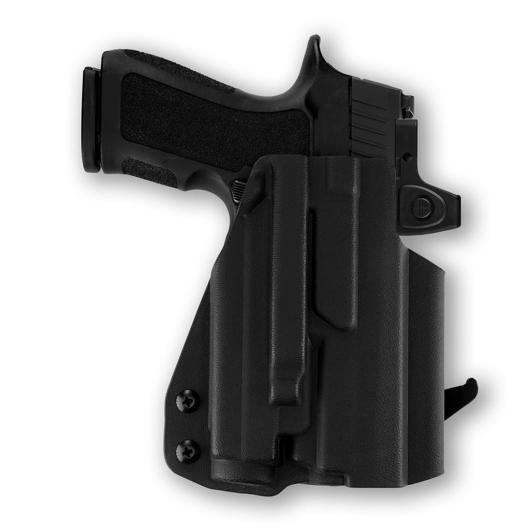 Sig Sauer P320-XCompact 9MM/.40SW with Olight Baldr S Light Red Dot Optic Cut OWB Holster