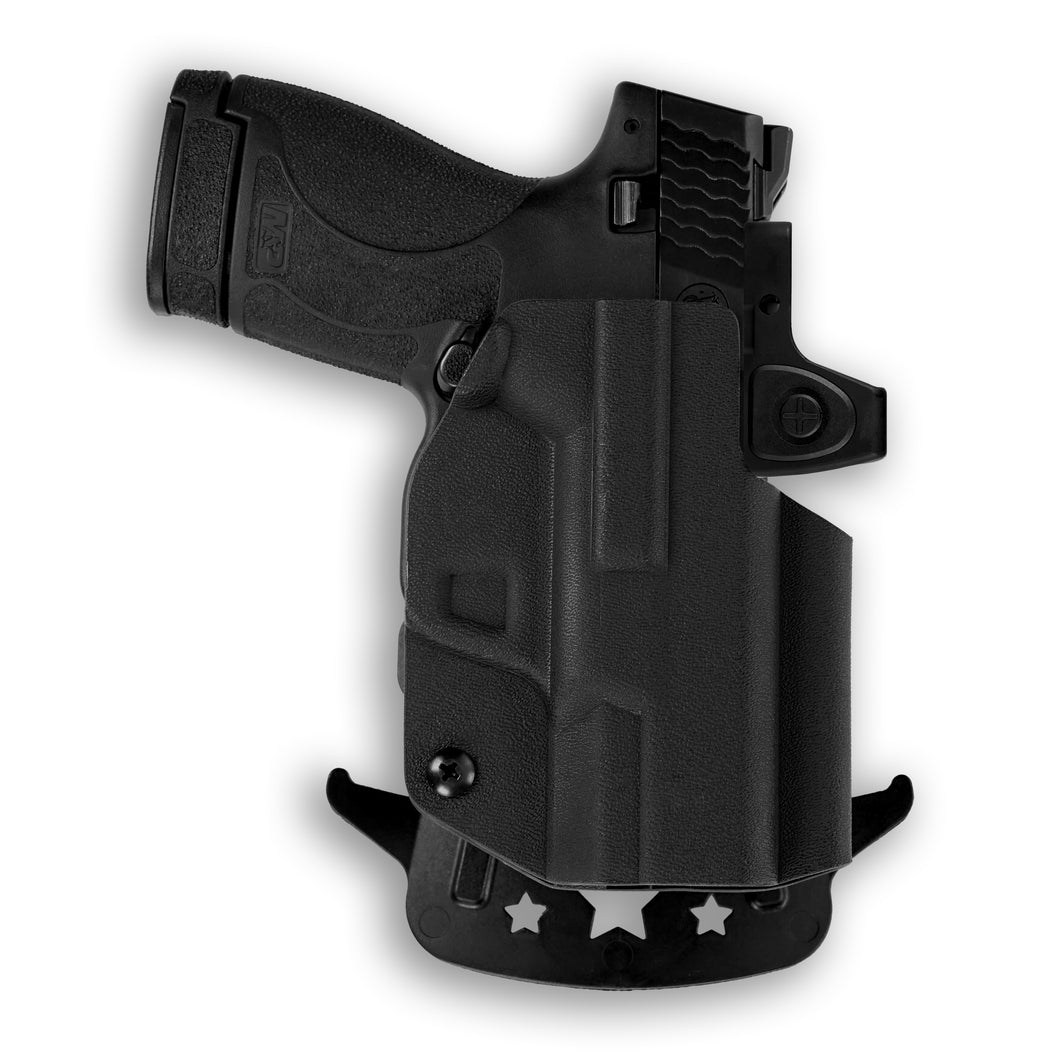 Smith & Wesson M&P Shield Plus 9MM/.40/30 Super Carry Red Dot Optic Cut OWB Holster