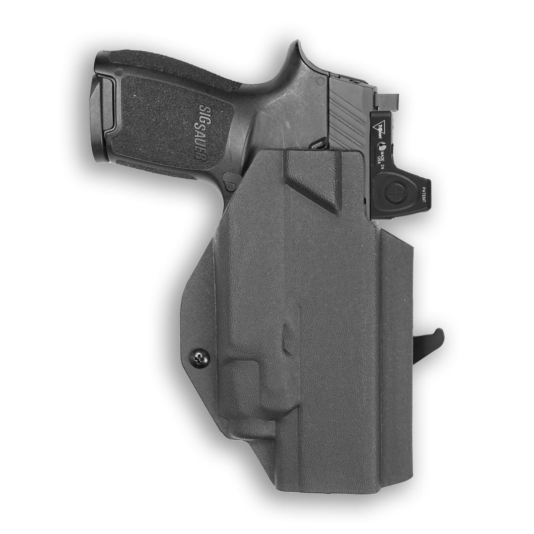 Sig Sauer P320 Full Size 9MM/.40SW Manual Safety with Streamlight TLR-7/7A/7X Light Red Dot Optic Cut OWB Holster