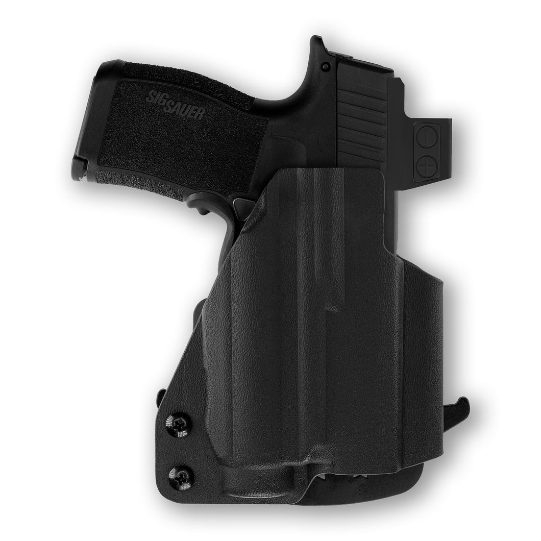 Sig Sauer P365 SAS with Foxtrot365XR Light Red Dot Optic Cut OWB Holster