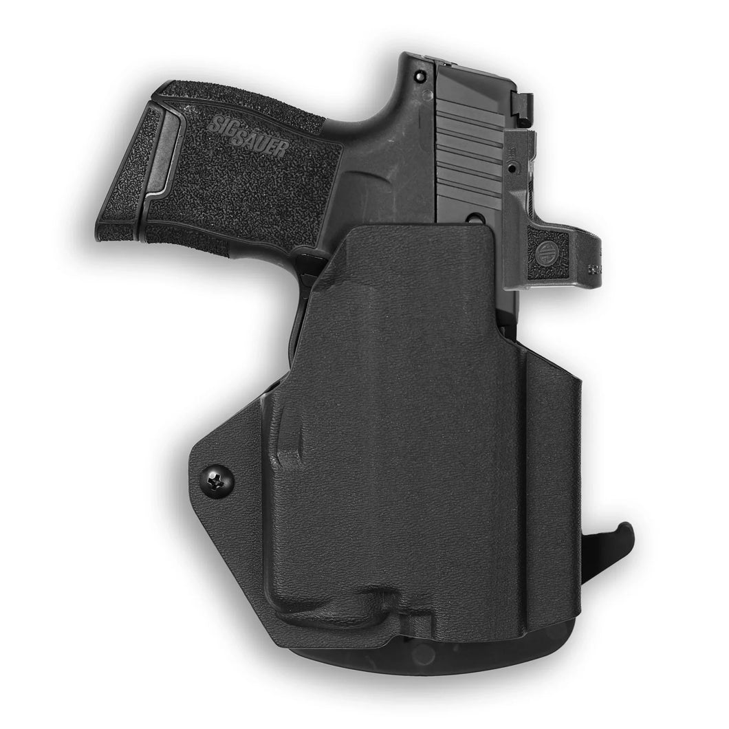 Sig Sauer P365 9MM with Streamlight TLR-6 Light/Laser Red Dot Optic Cut OWB Holster