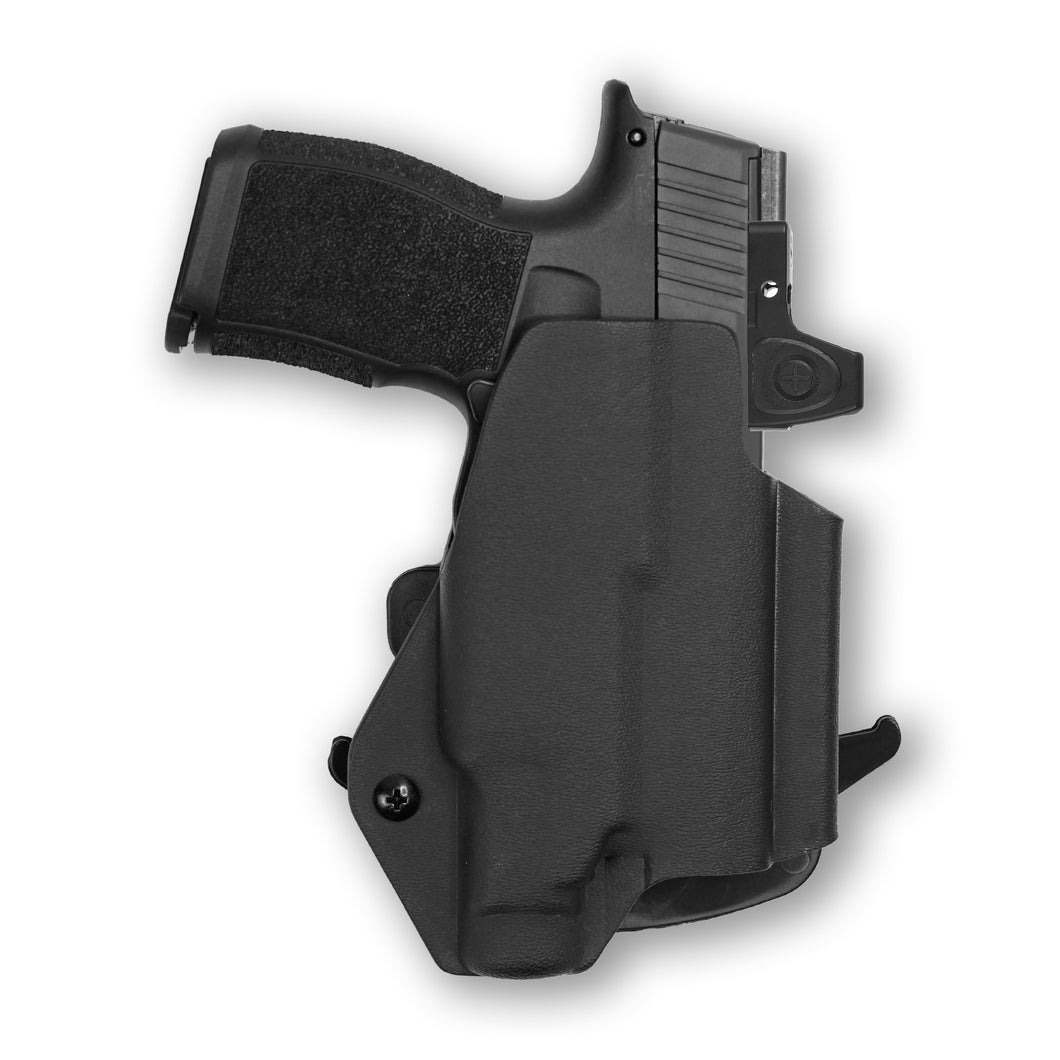 Sig Sauer P365 9MM with Streamlight TLR-7 Sub Light Red Dot Optic Cut OWB Holster