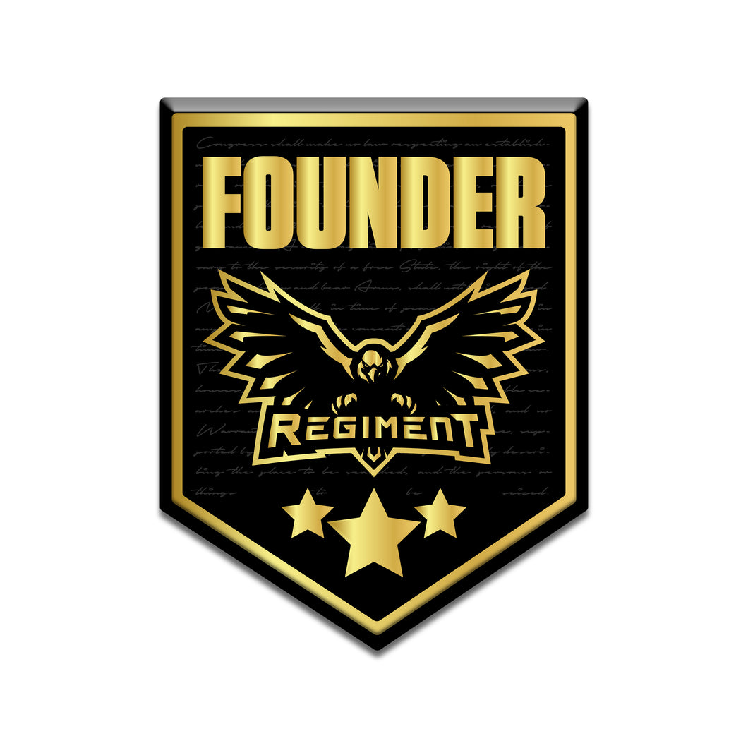 Regiment Founders Patch