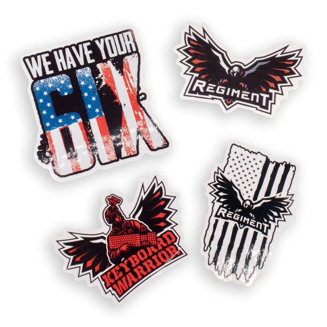 REGIMENT Stickers