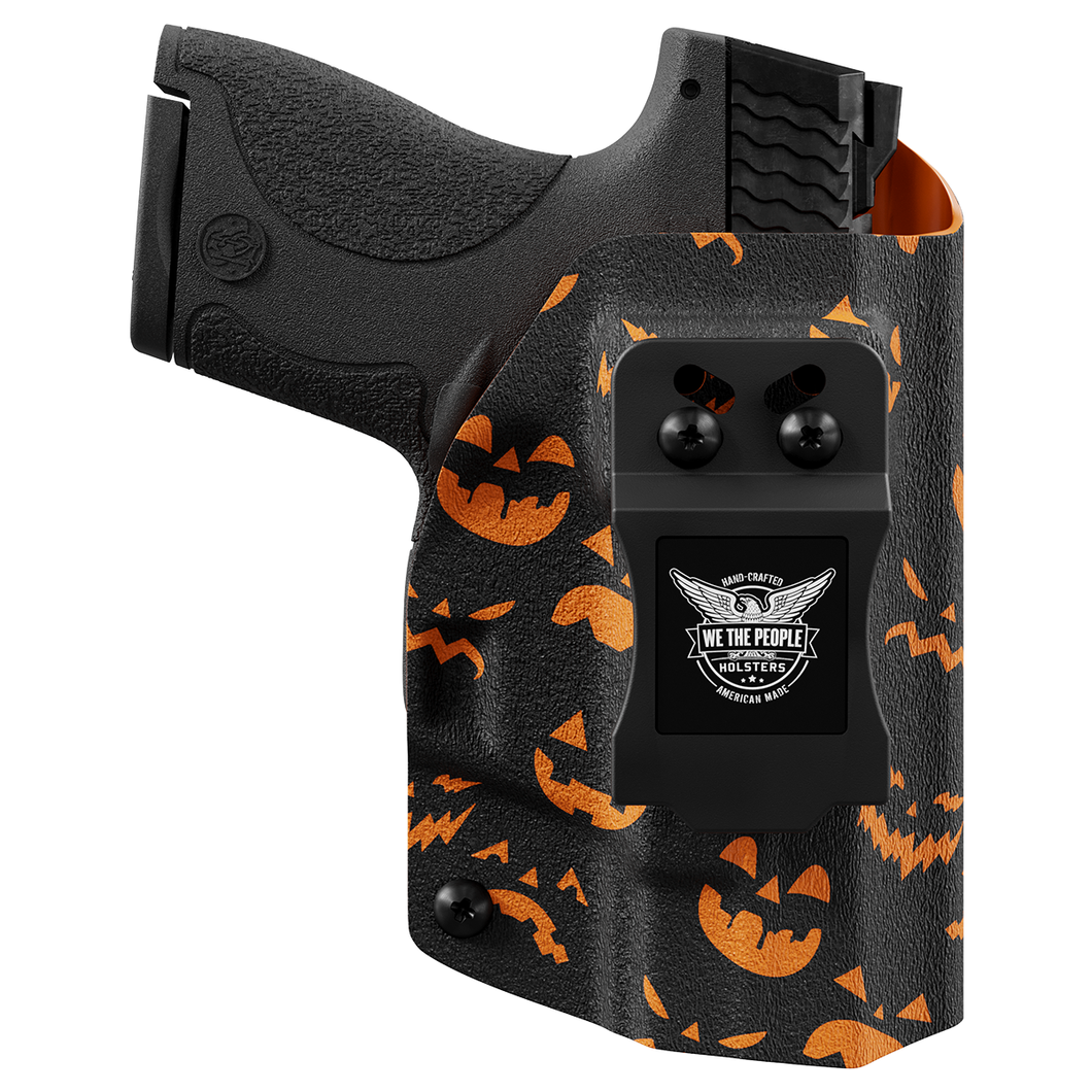 Jack-o'-lantern Custom Printed Holster - IWB Kydex Holster