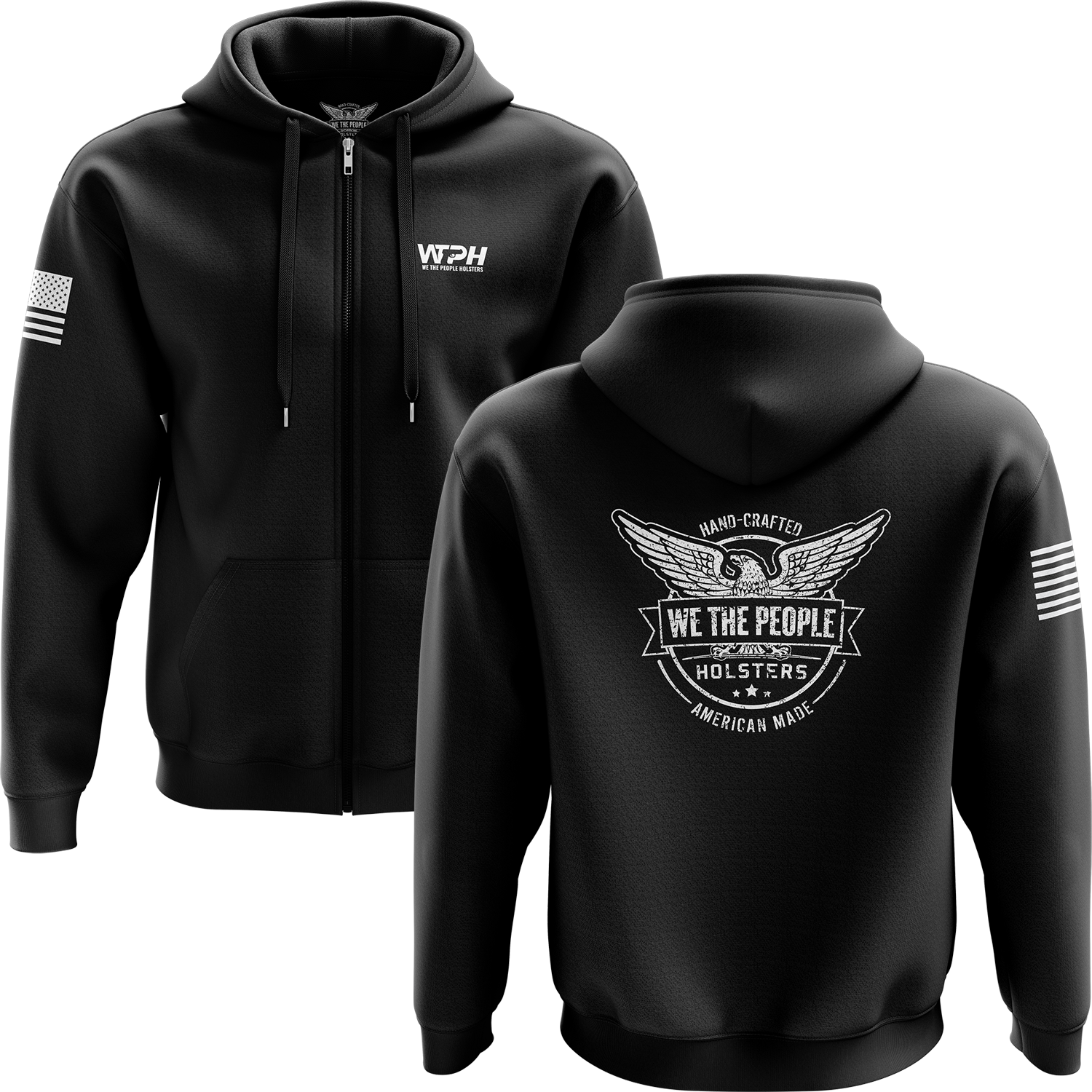WE THE PEOPLE HOLSTERS GUN パーカー ビッグ 3XL We The People Holsters Logo Zip Up Hoodie