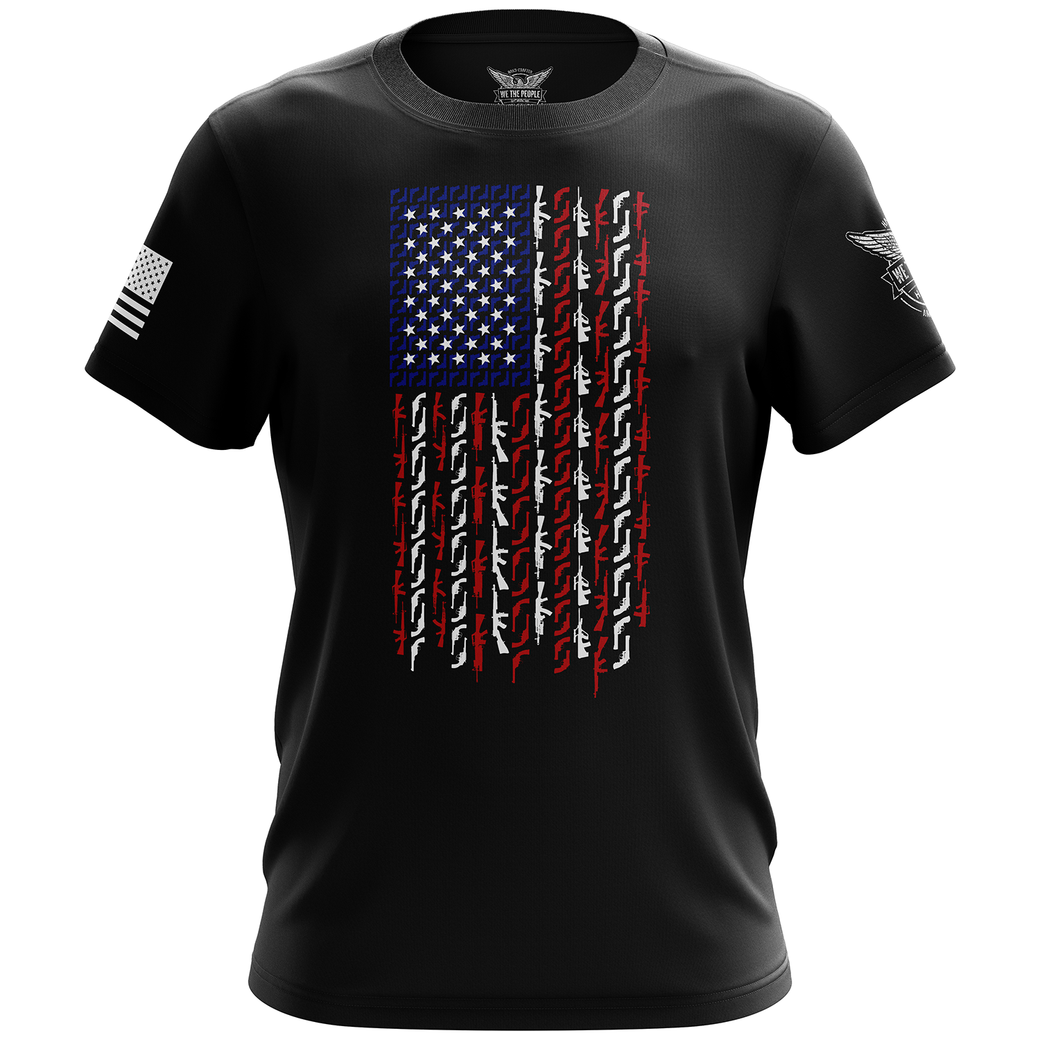 American Flag Gun T-Shirt Buy American Flag Gun T-Shirts Online