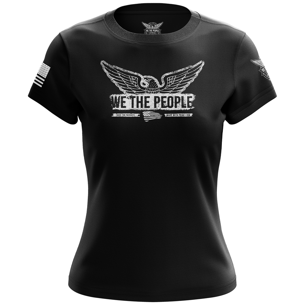 We The People Eagle Women's Short Sleeve Shirt