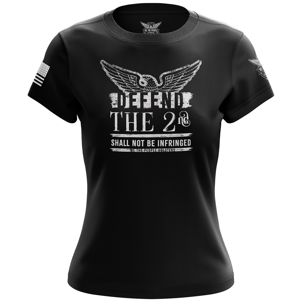 We The People Will Defend the 2nd Women's Short Sleeve Shirt