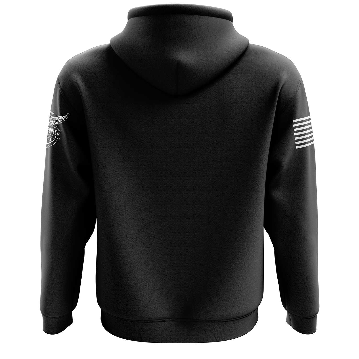 Rothco Thin Red Line USA Flag Hoodie – Support Firefighters, Concealed Carry TRL, Men’s, Polyester, Crew Neck, Long Sleeve