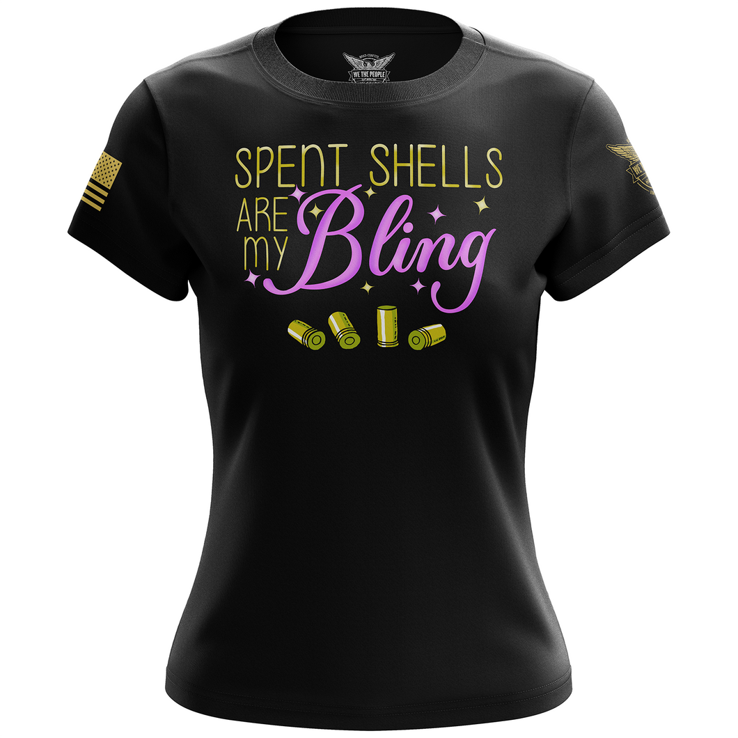 Spent Shells Are My Bling Women's Short Sleeve Shirt