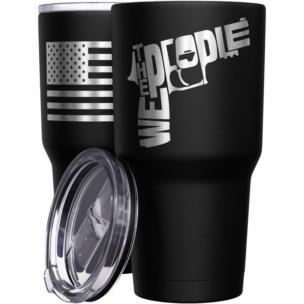 We The People Pistol Stainless Steel Tumbler