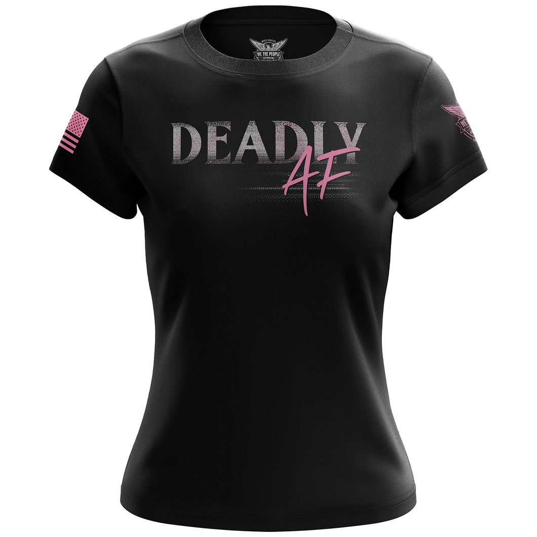 Deadly AF Women's Short Sleeve Shirt