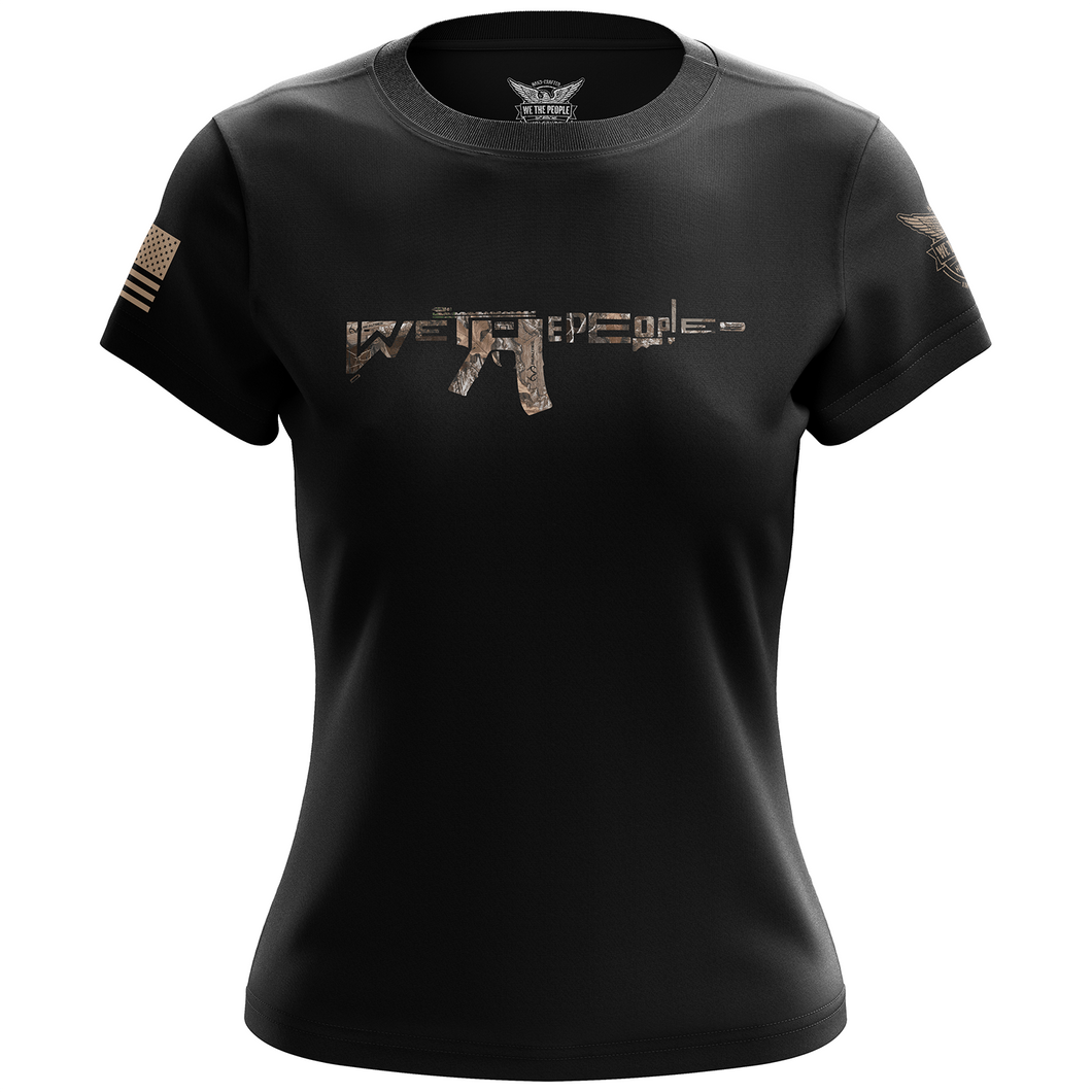 Realtree EDGE® We The People AR-15 Women's Short Sleeve Shirt