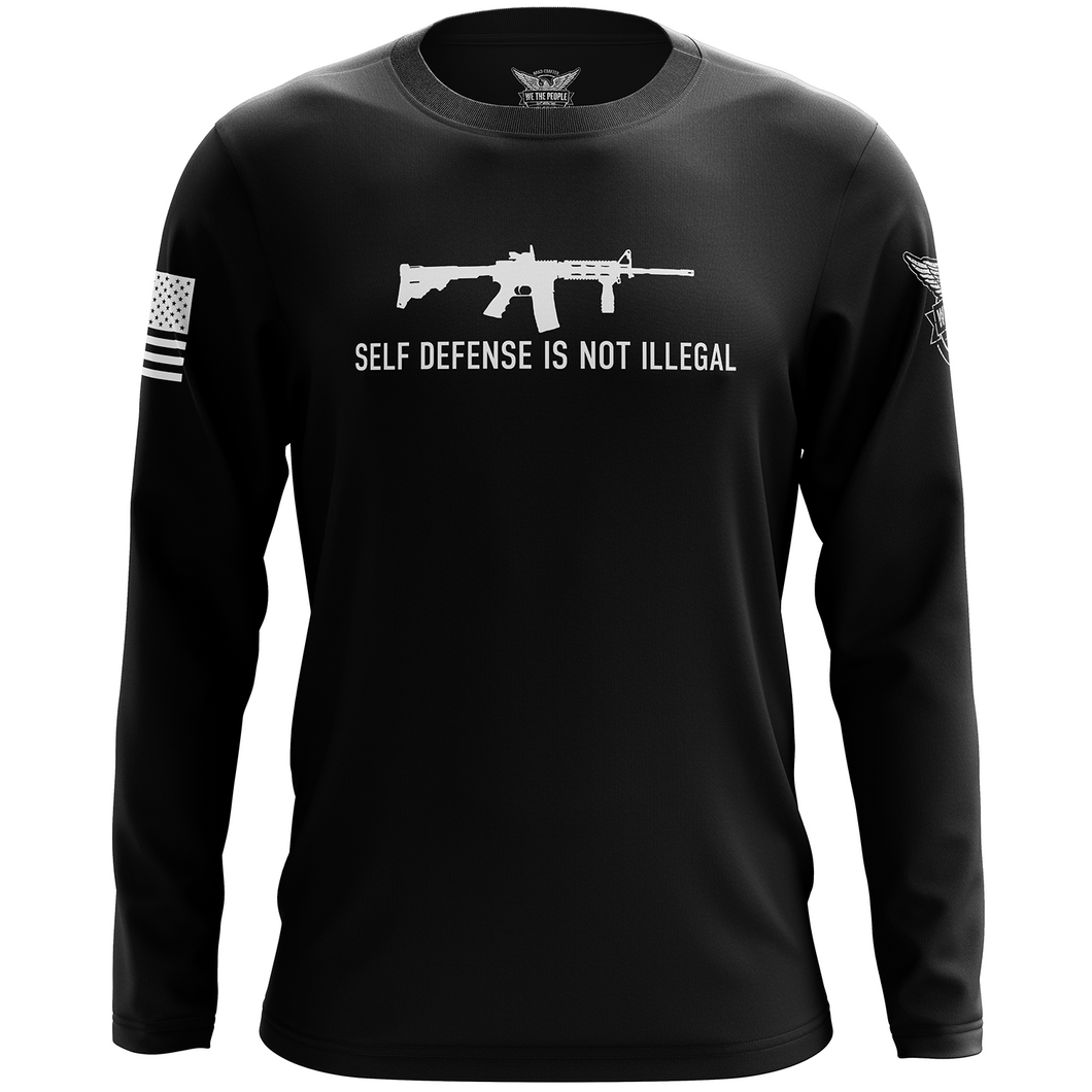 Self-Defense Long Sleeve Shirt