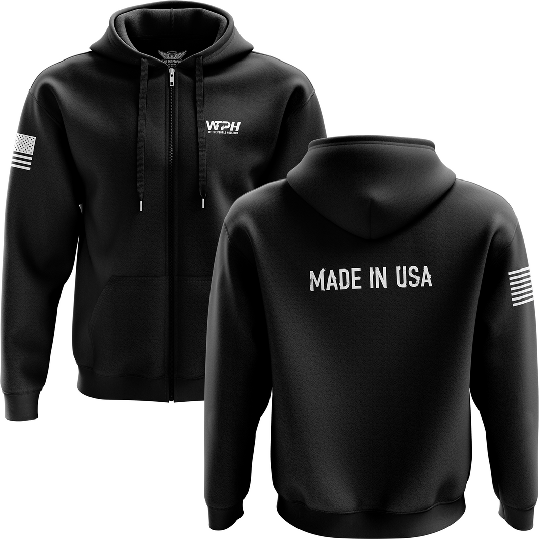 Made In USA Zip Up Hoodie