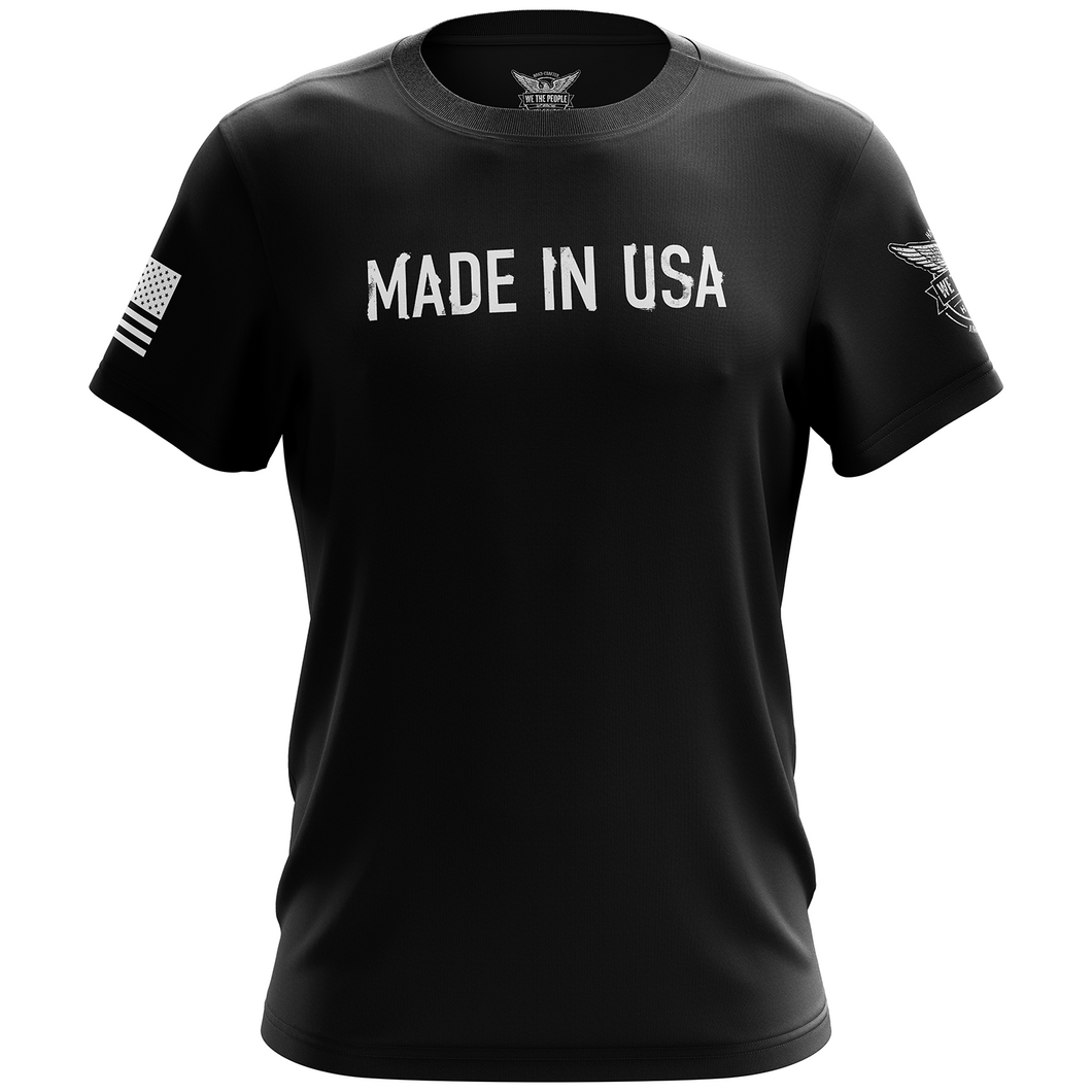 Made In USA Short Sleeve Shirt By We The People Holsters | White | Cotton