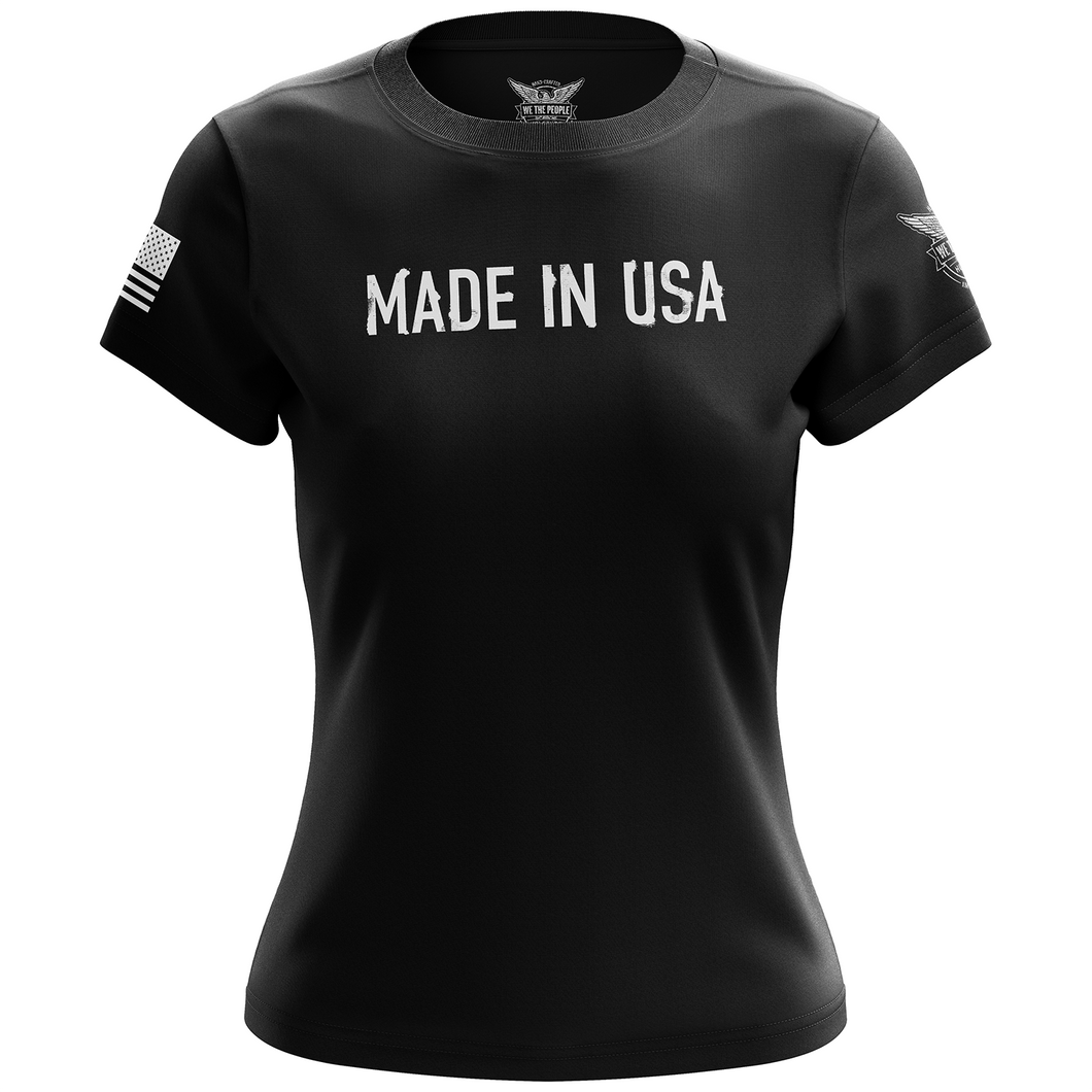 Made In USA Women's Short Sleeve Shirt