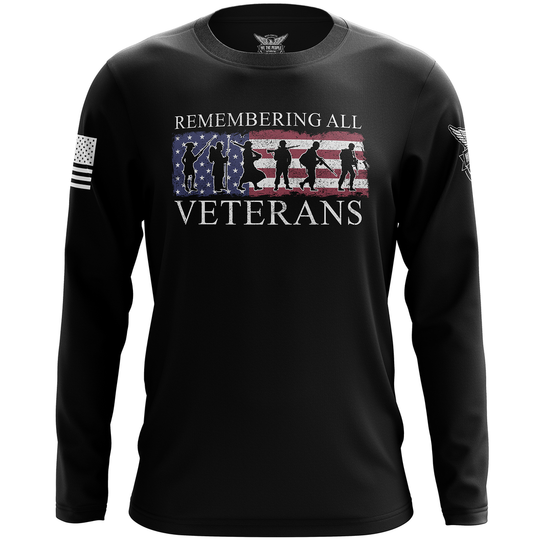 Veterans Remembered Long Sleeve Shirt