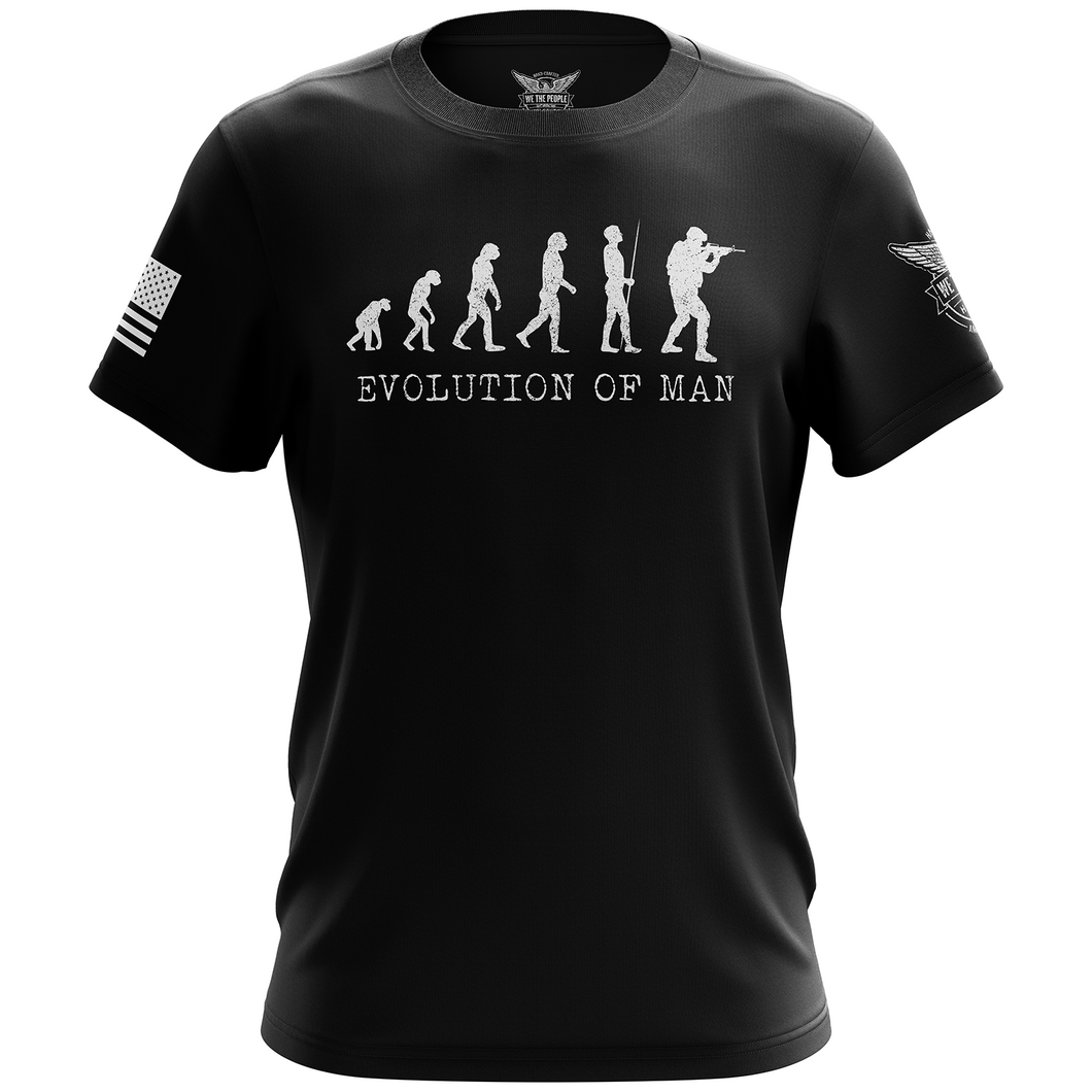 Evolution of Man Short Sleeve Shirt