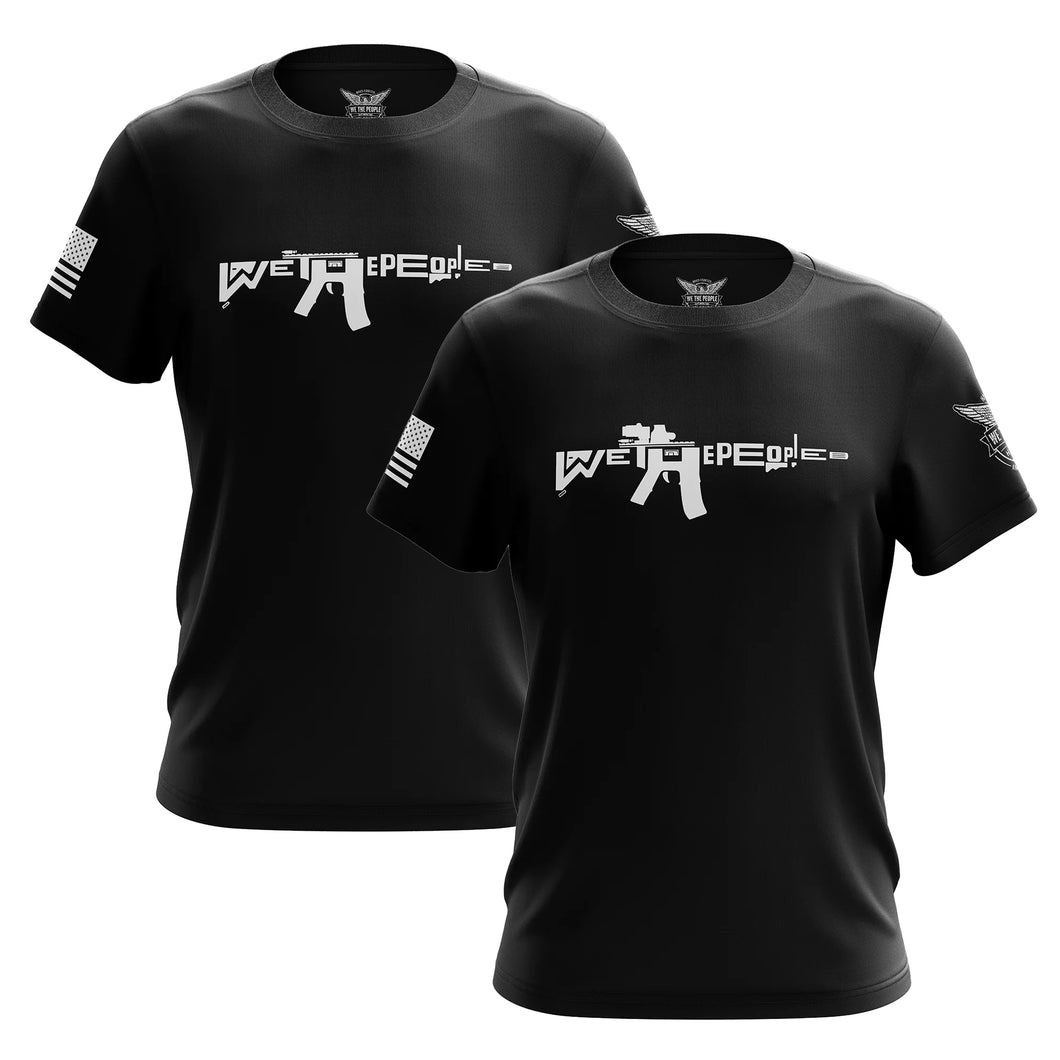 We The People AR-15 & We The People AR-15 V2 Short Sleeve T-Shirt Bundle
