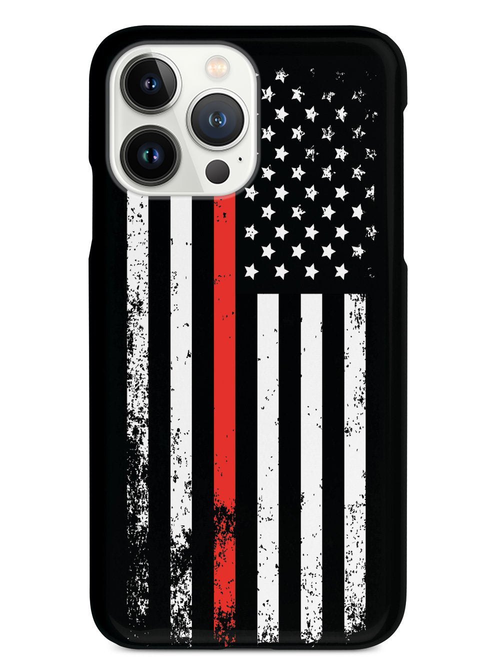 Downward American Flag Thin Line Case