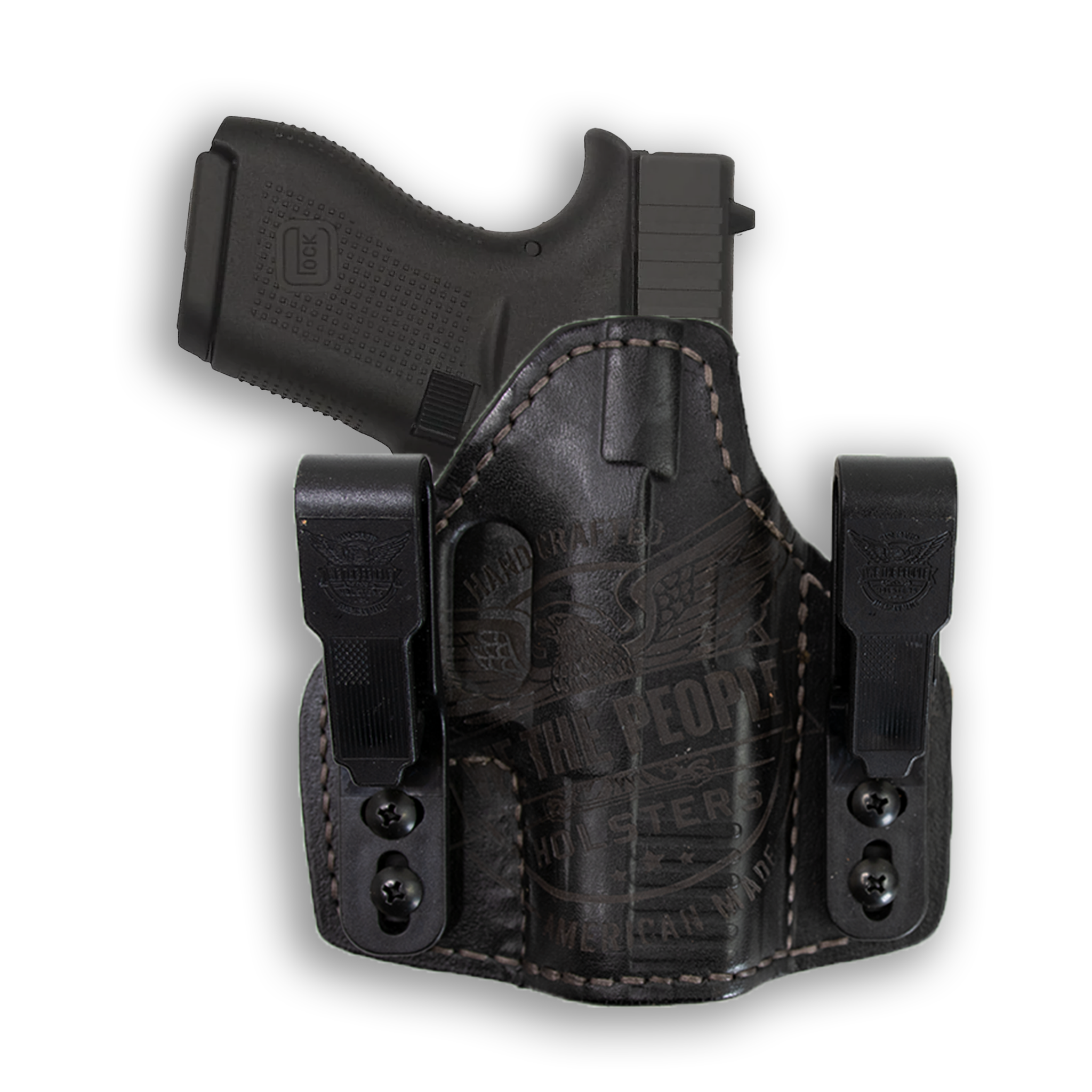 Lederholster Für Glock 43 | Handgefertigtes Horizontal