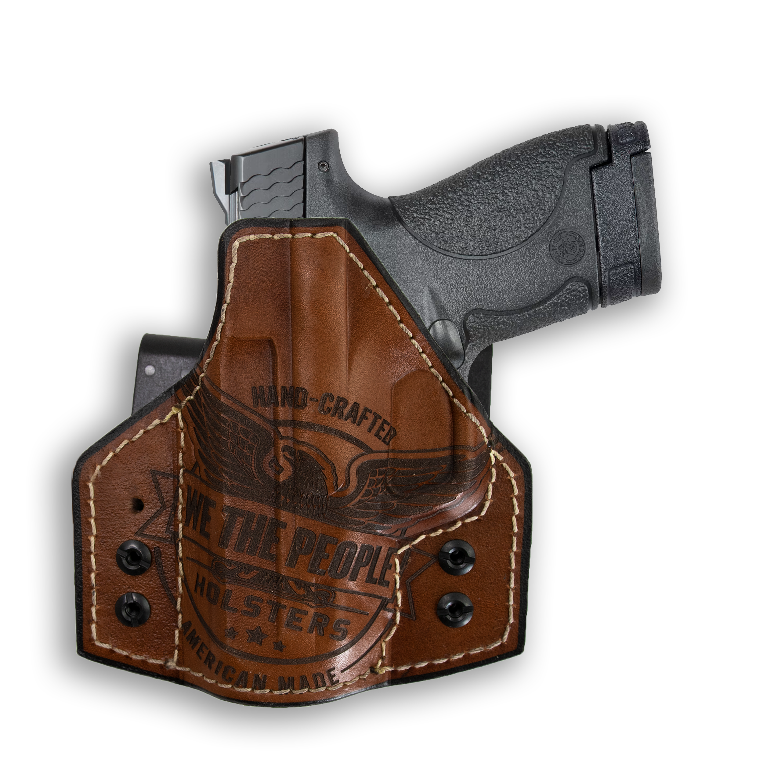 Smith & Wesson M&P Shield / M2.0 / Plus 9mm/.40/30 Super Carry Independence  Leather IWB Holster