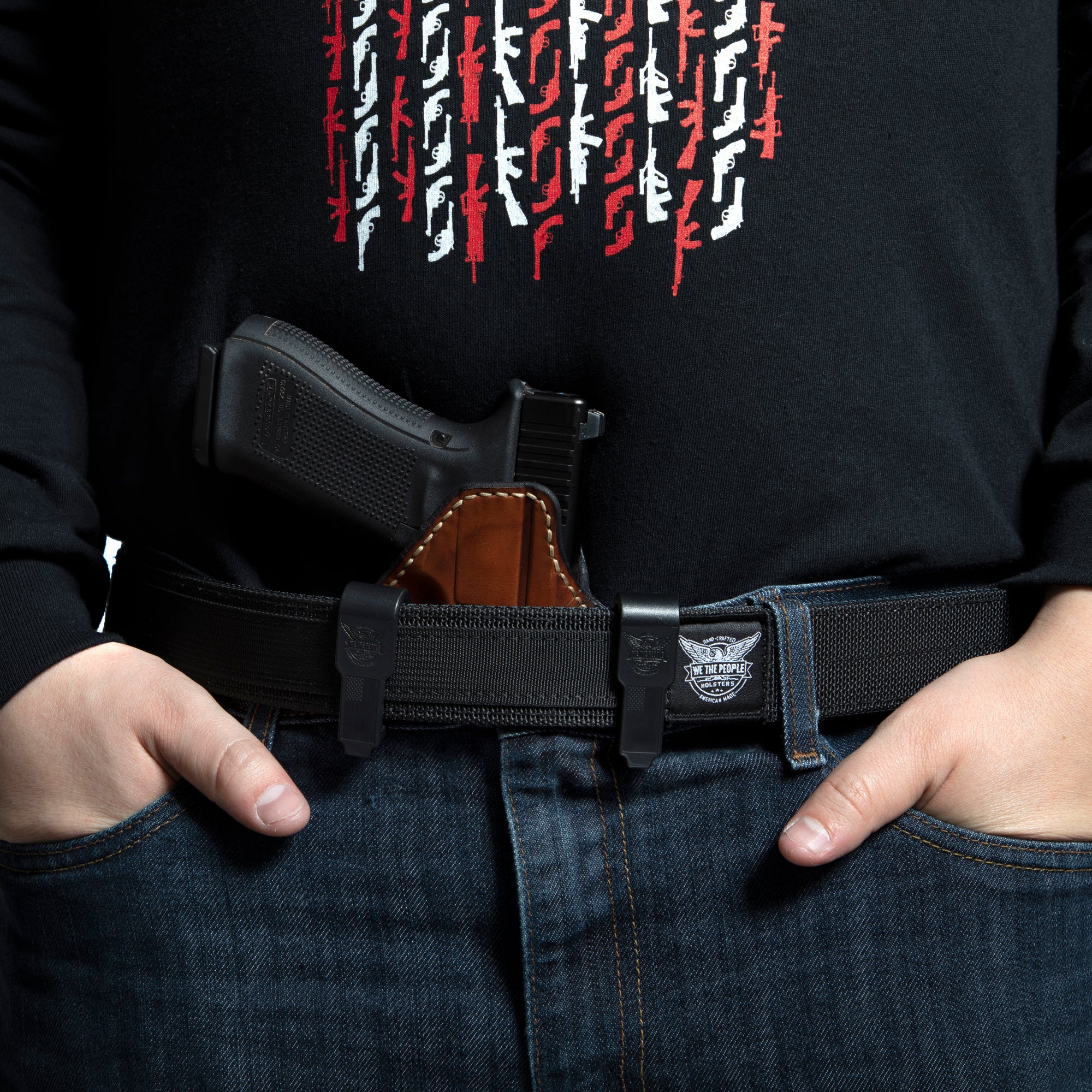 FN Reflex IWB Leather Holster - Inside Waistband Concealed Carry, Handcrafted USA