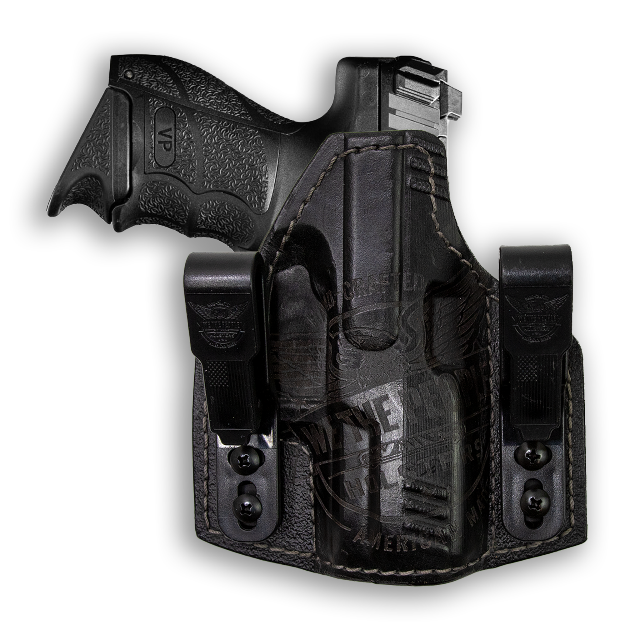VlaMiTex IWB 7 Leather Holster For HK P30L | Right-Hand Inside Waistband Conceal Carry