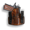 Colt 1911 3.25" Defender No Rail Only Independence Leather IWB Holster