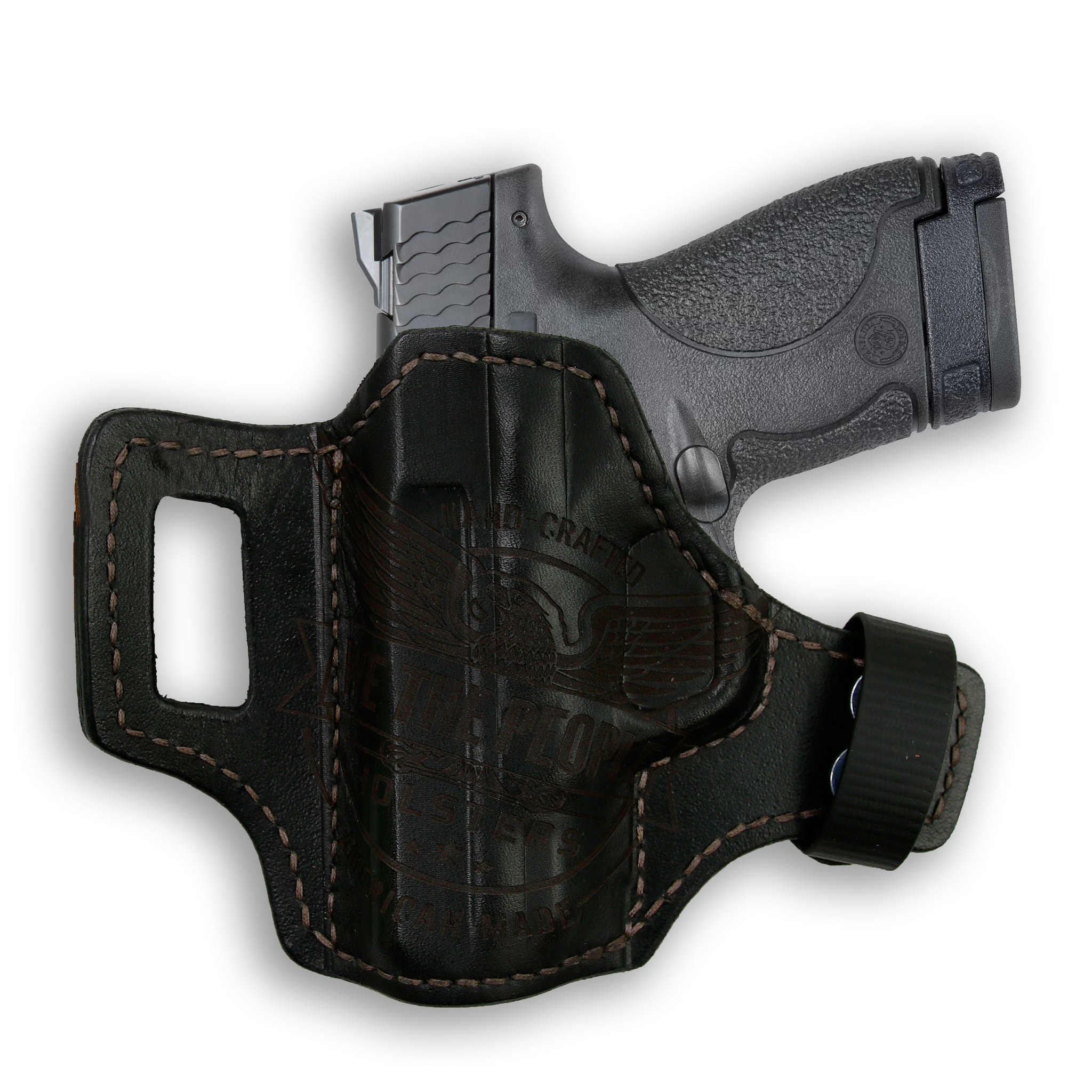 Pro Carry LT Leather IWB Holster For S&W M&P 9, 40, 45 Full Size - Right Hand Inside Waistband Clip-On