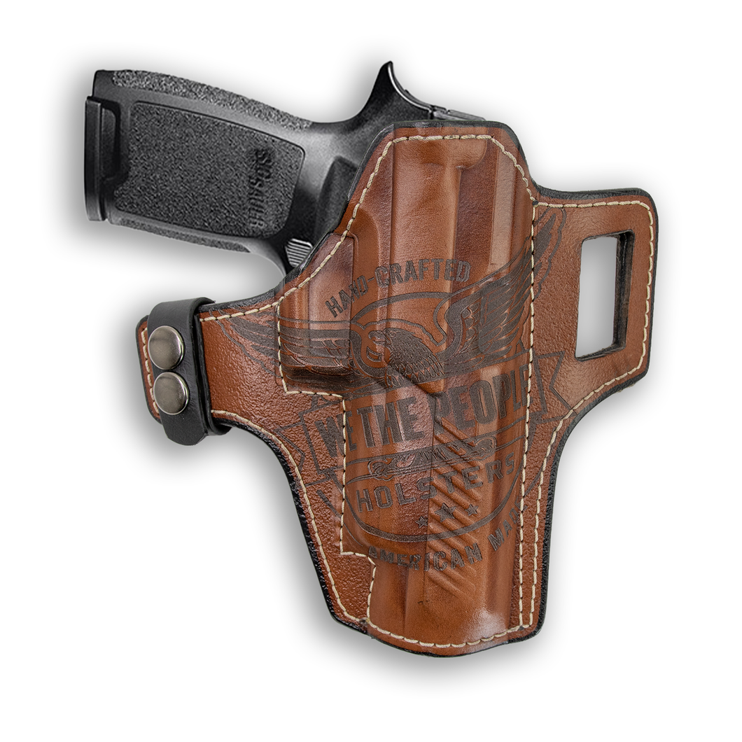 Sig Sauer P320 Full Size Manual Safety Independence Leather OWB Holster