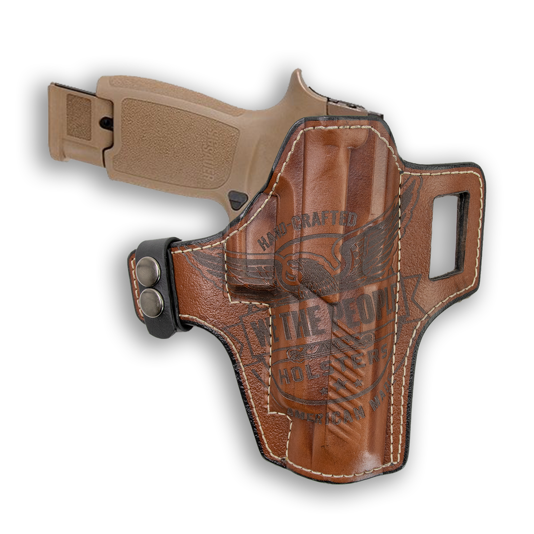 Sig Sauer P320C Manual Safety Independence Leather OWB Holster